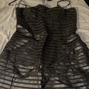 Aidan by Aidan Mattox Black Dress